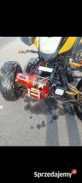 Quad ATV Bashan 200 wyciagarka ledy bagaznik zarejestrowany w Polsce Gorzów Wielkopolski
