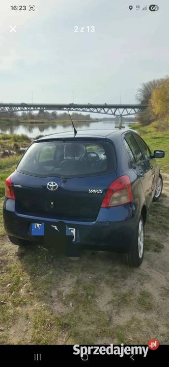 Toyota Yaris 13 benzyna z klimatyzacjąmały Motoryzacja Ciechanowiec