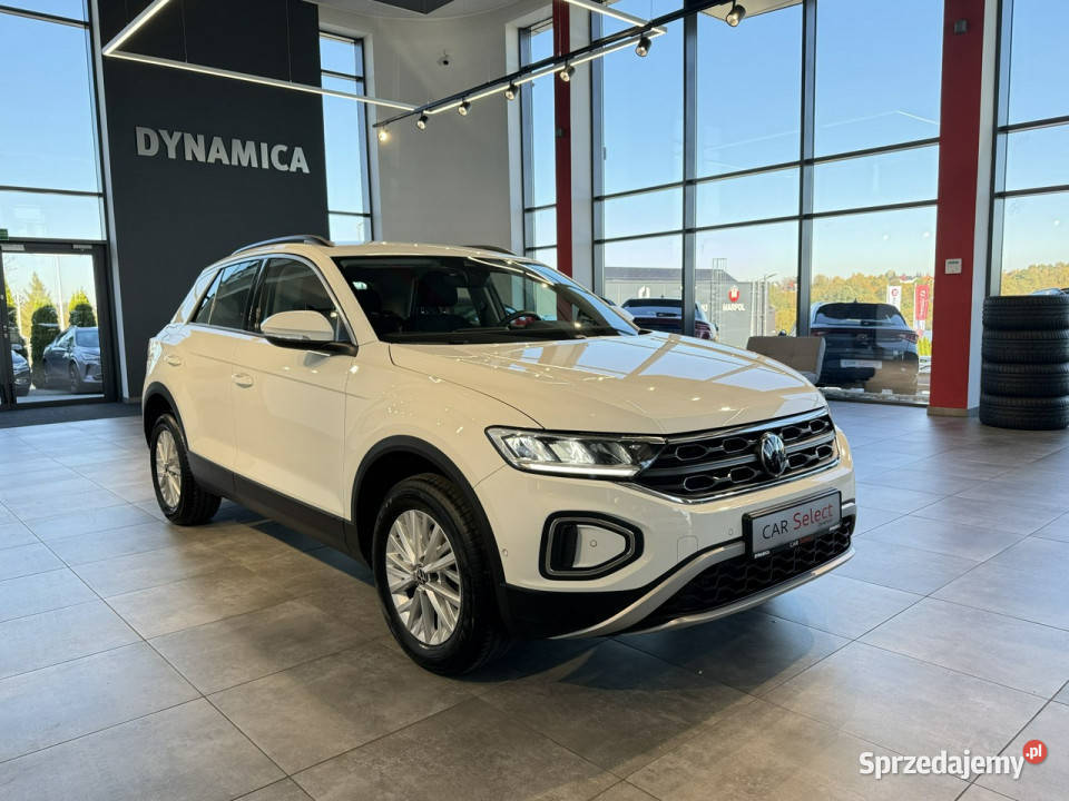 Volkswagen T-Roc Life 1.5TSI 150KM M6 2023 r., salon PL, I wł., f-a VAT, g…