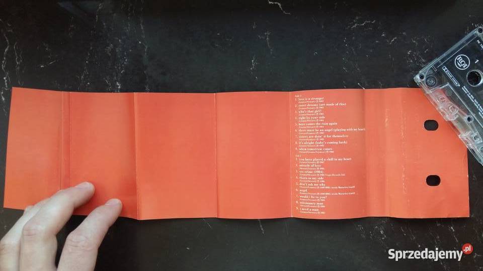 Kaseta magnetofonowa Eurythmics Greatest hits Siemiatycze