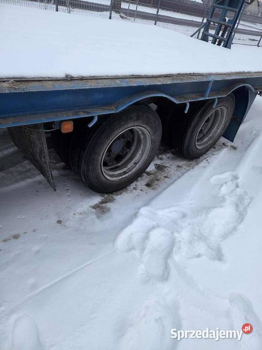 Sprzedam przyczepę niskopodwoziową 2 Ostrołęka sprzedam