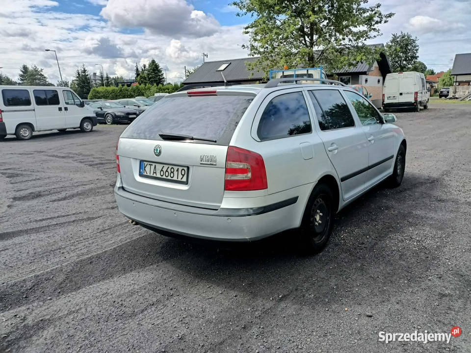 koda Octavia Skoda Octavia 20TDI 140 08r II srebrny