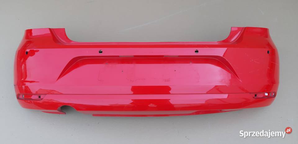 VW POLO V 6C LIFT ZDERZAK TYŁ TYLNY PDC Bieleń