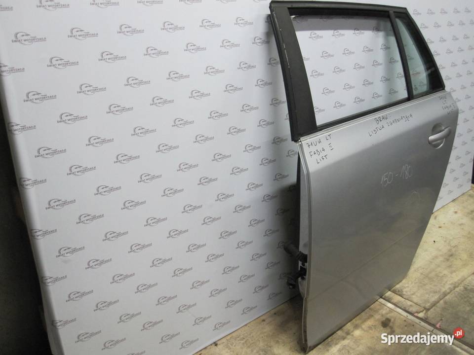 SKODA FABIA II LIFT 11r drzwi lewe tył sprzedam