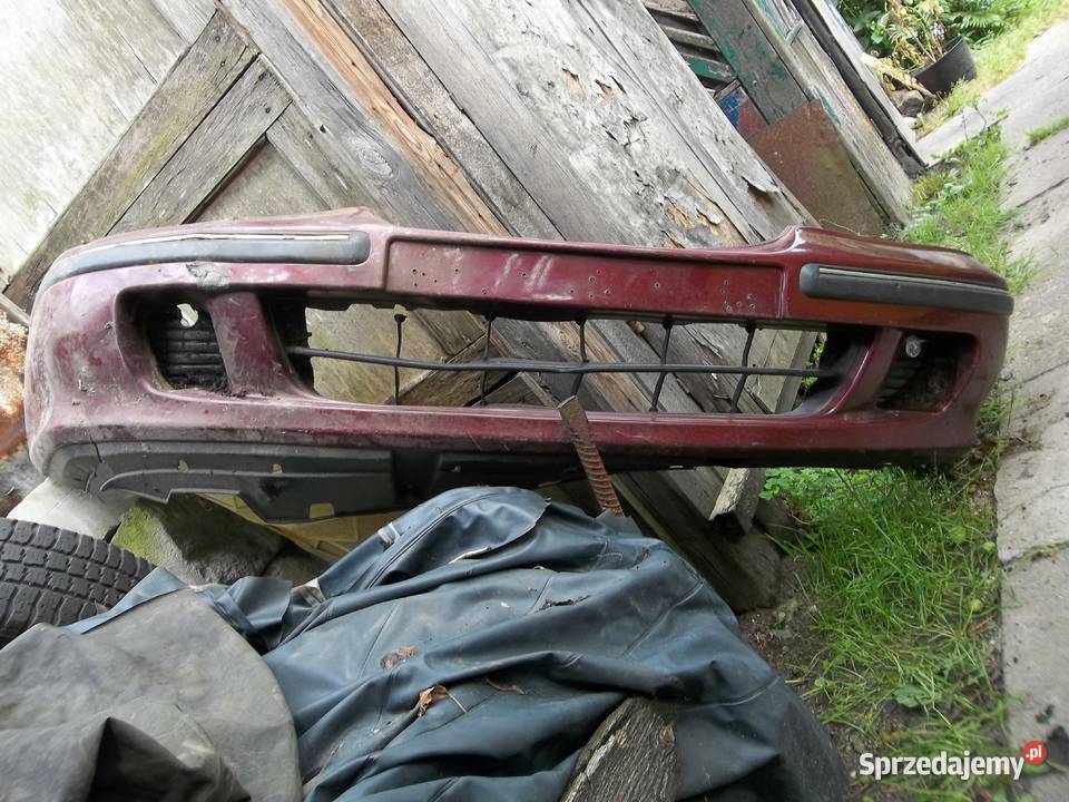Honda Accord zderzak przod bordo Motoryzacja