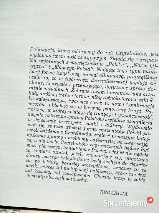 Polska w kalejdoskopie książki używane Warszawa