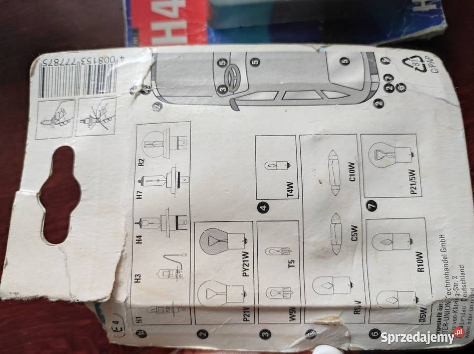 żarówki halogenowe Unitec H4 Światła drogowe i Kielce