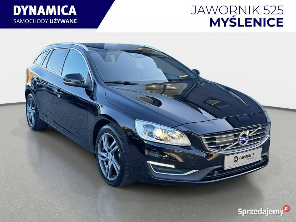 Volvo V60 20 D4 190 automat 2017 r HAK przebieg 4/5 Myślenice