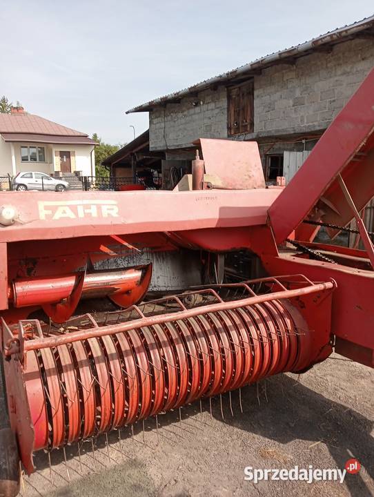 Prasa Fahr HD400 kostka wysokiegozgniotu nieuszkodzony Szczebrzeszyn sprzedam