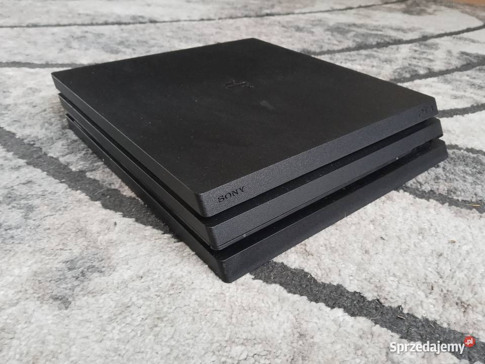 Sony PlayStation 4pro 1tb 2 pady i konto z 11 Gry komputerowe i konsolowe Wójcin A