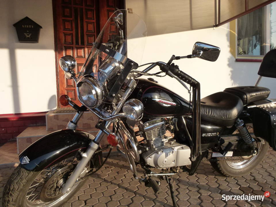 Suzuki Marauder GZ 125 250 oparcie szyba lampy Partynia