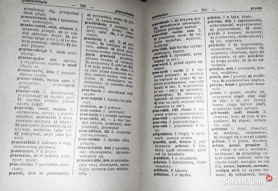 Słownik łacińsko polski Kazimierz Kumaniecki Rok wydania 1976 Chełm