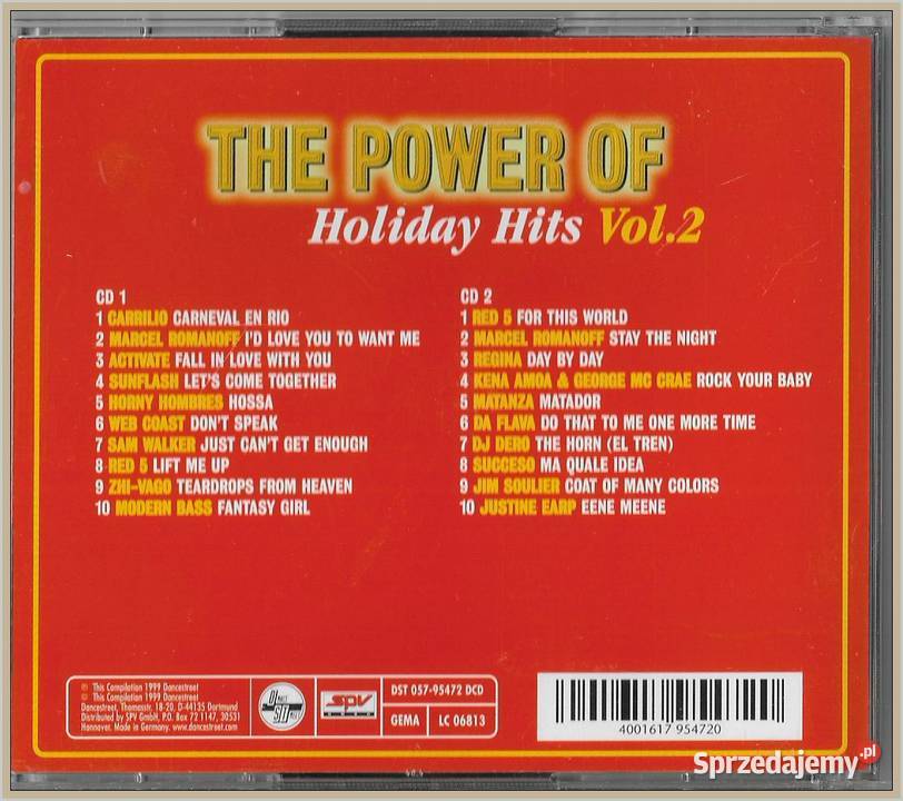 The Power Of Holiday Hits Vol 2 Krynica-Zdrój sprzedam