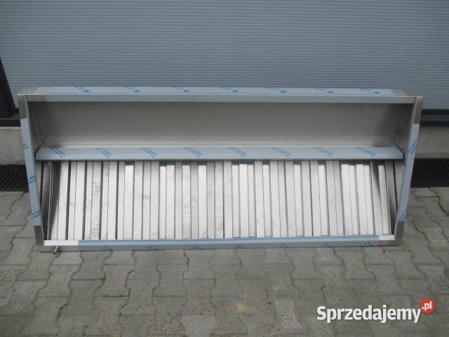 OKAP GASTRONOMICZNY SKOŚNY Z FILTRAMI 2008035 Biznes i Przemysł Ostrów Wielkopolski