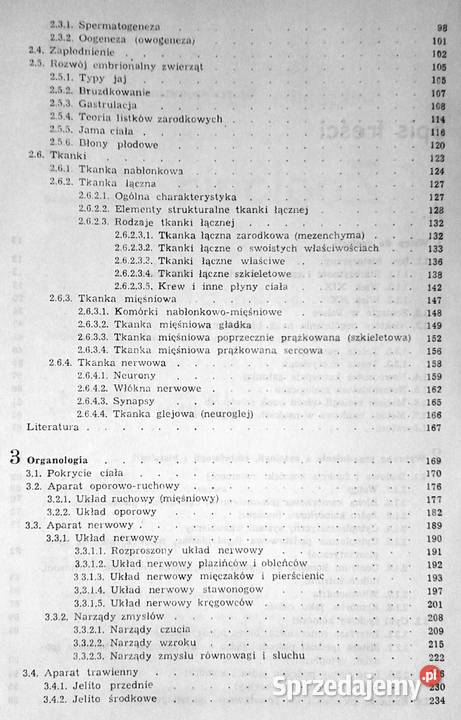 Zoologia Tom 1 Część ogólna B Aleksander Rajski
