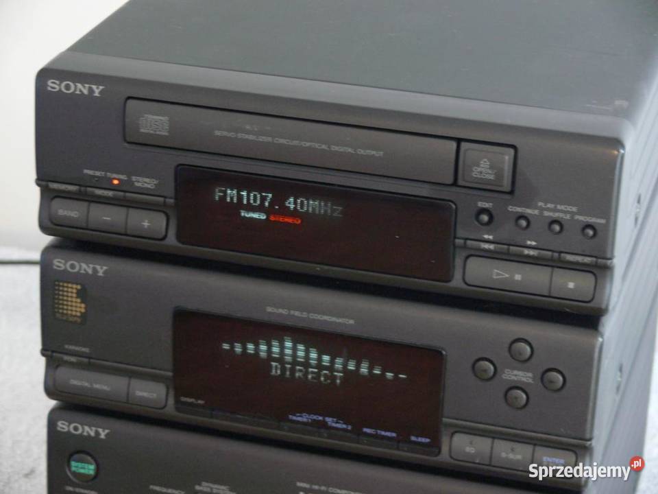 Wzmacniacz korektor CD i tuner Sony MHC4800 Gdańsk