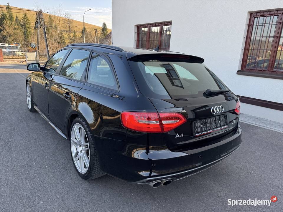 Audi A4 Avant Niski przebieg serwis ASO sline A4 małopolskie Mszana Górna