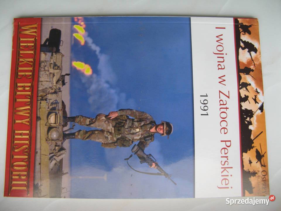 Osprey: I wojna w Zatoce Perskiej, książka + film DVD, Nowa!
