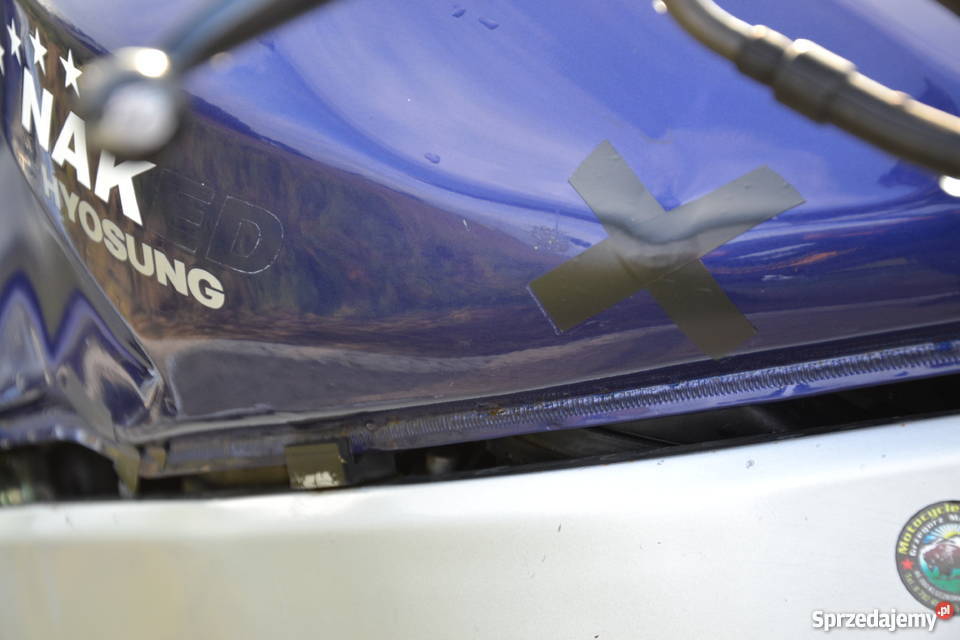 Hyosung gt 125 czterosuwowy Szczerców sprzedam