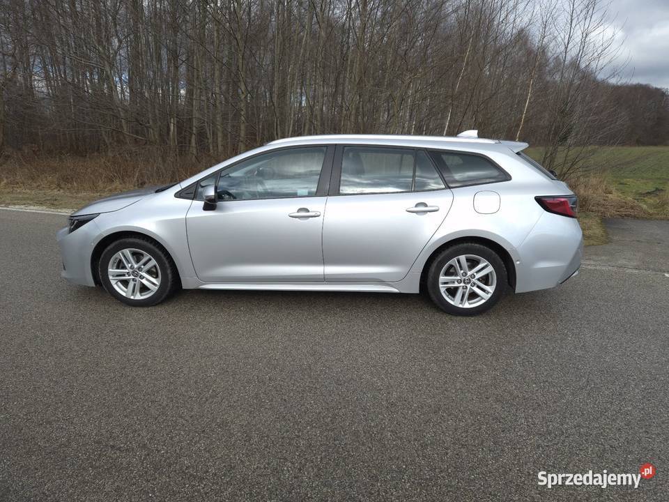 Toyota Corolla 12TS e21 Salon Polska Serwisowana srebrny łódzkie Pabianice