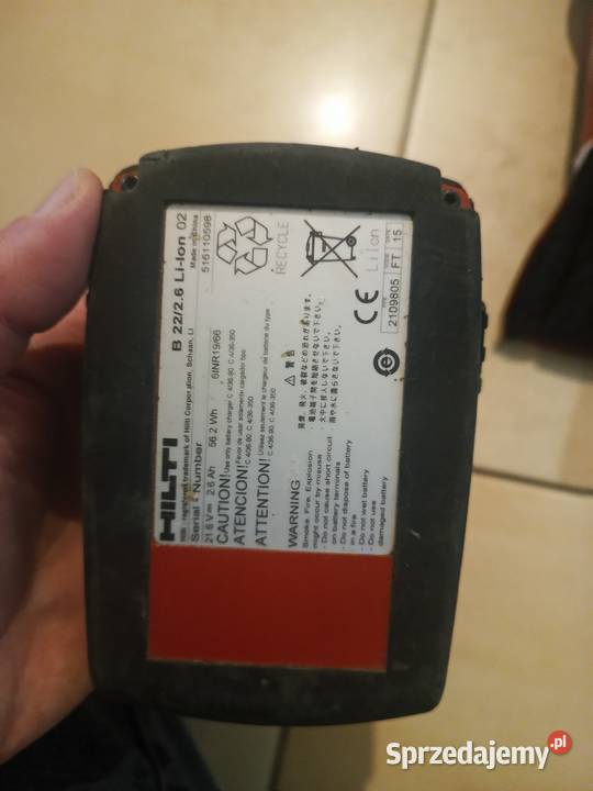 Sprzęt Hilti nie trzeba reklamować podlaskie Białystok