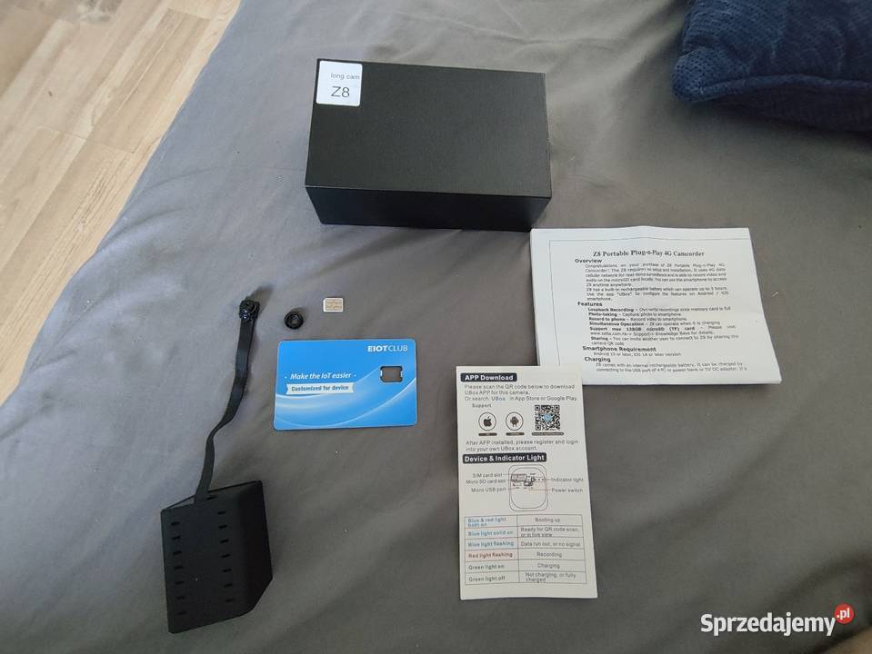 Mikrokamerka szpiegowska do Guzika 4G Bydgoszcz