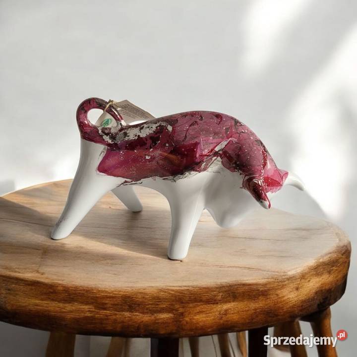 Znak zodiaku BYK Figurka Byczek ceramiczny Sierakowice sprzedam