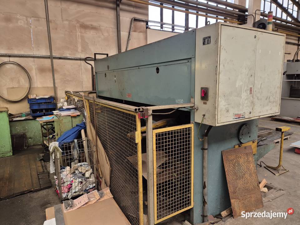 Nożyce gilotynowe CNTA 16 A sprzedam