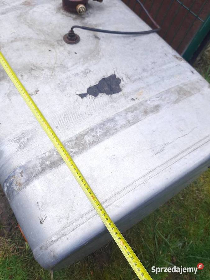 Zbiornik na paliwo aluminiowy 400litrow Nadarzyn