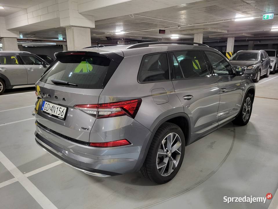 Skoda Kodiaq Sportline 7 os 2024 20 TSI 190 4x4 Gdańsk