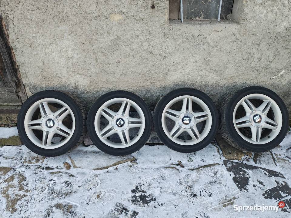 Felgi 5x100 seat Leon top sport aluminiowe Opony i felgi Jawor
