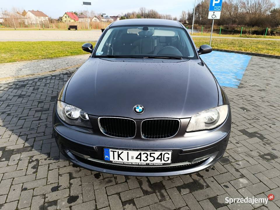 BMW 1 6 biegów lift klima Rok produkcji 2008 podkarpackie Tarnobrzeg