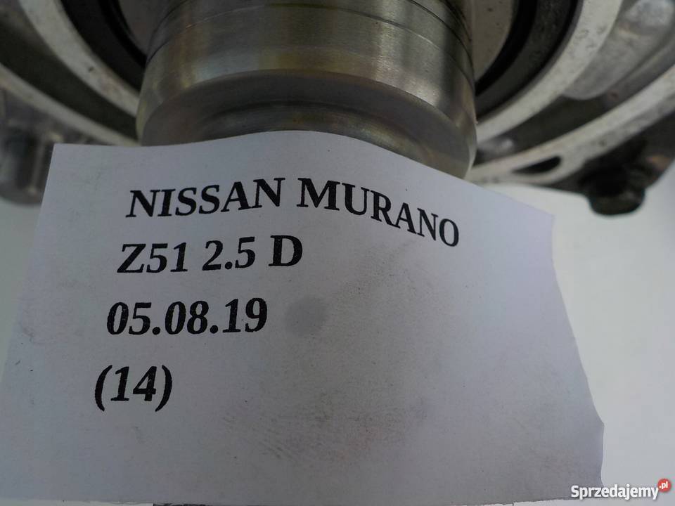 REDUKTOR SKRZYNI BIEGÓW NISSAN MURANO Z51 25 Nowy Tomyśl