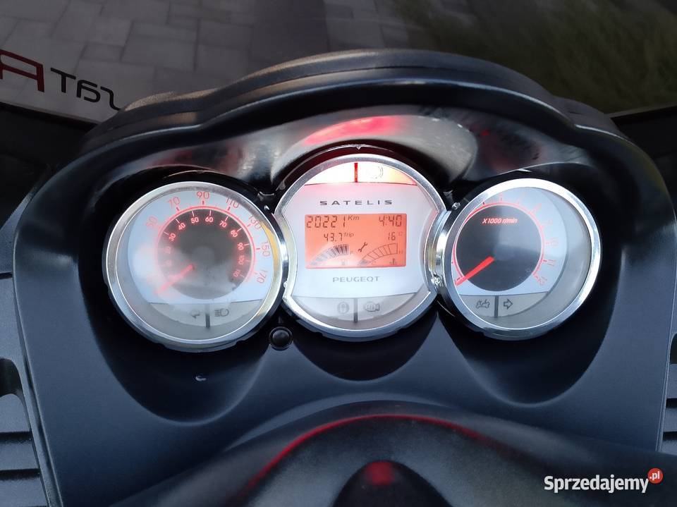Peugeot satelis 400 CCM Rok produkcji 2007 Motoryzacja Bieliny