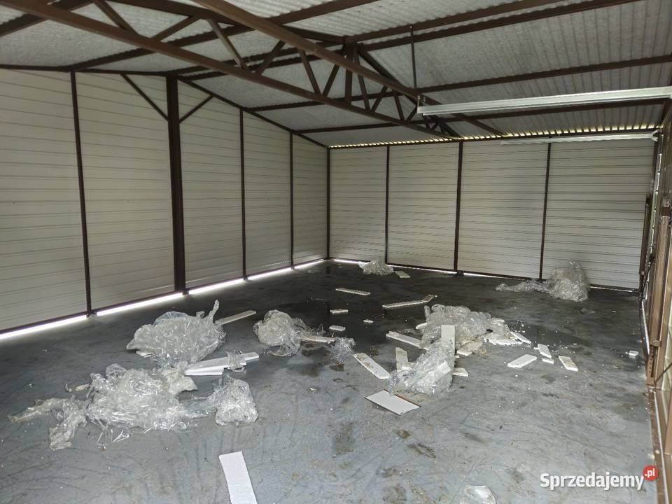 7x5 Garaże Blaszane Garaż Blaszany Blaszak Konin
