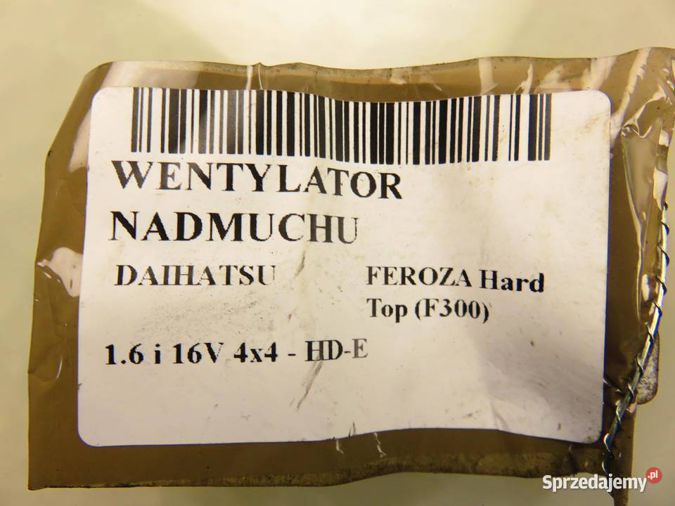 DMUCHAWA DAIHATSU FEROZA Hard Top F300 Dmuchawy