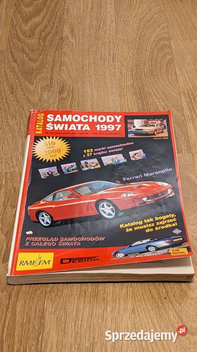 Katalog Samochody Świata 1997 1998 2000 mazowieckie sprzedam