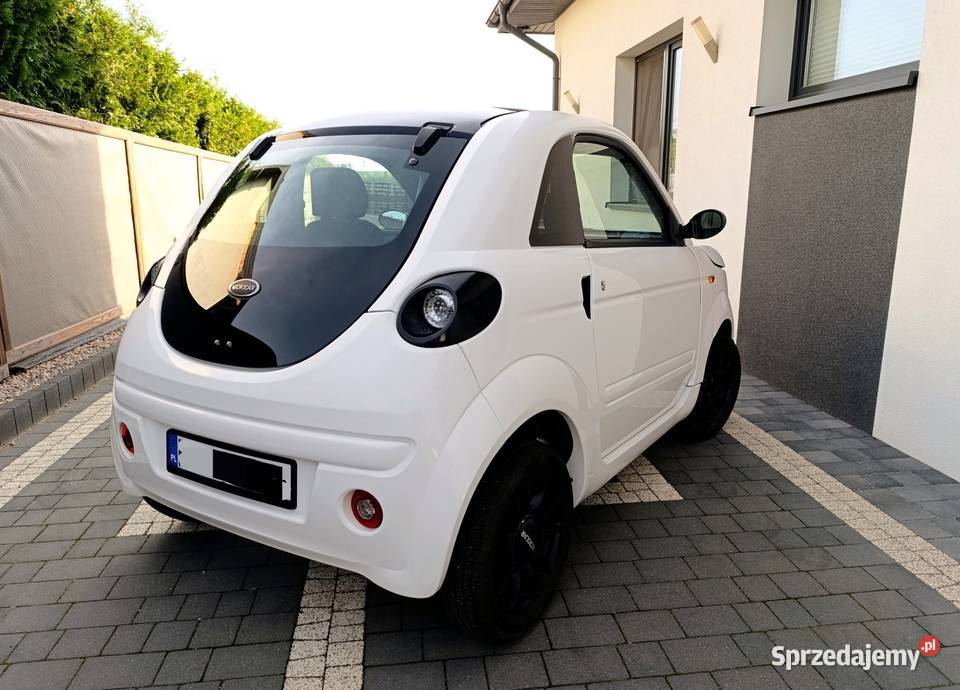 MICROCAR DUE Fire 2021r Biały Diesel Automat Hatchback Rawa Mazowiecka
