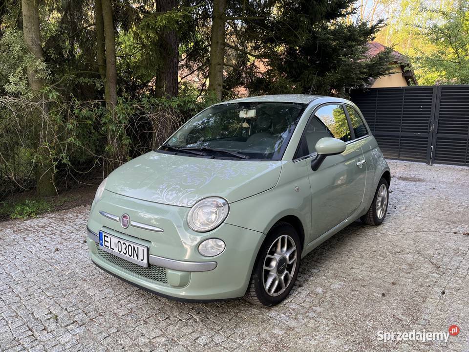 Fiat 500 miętowy 69KM