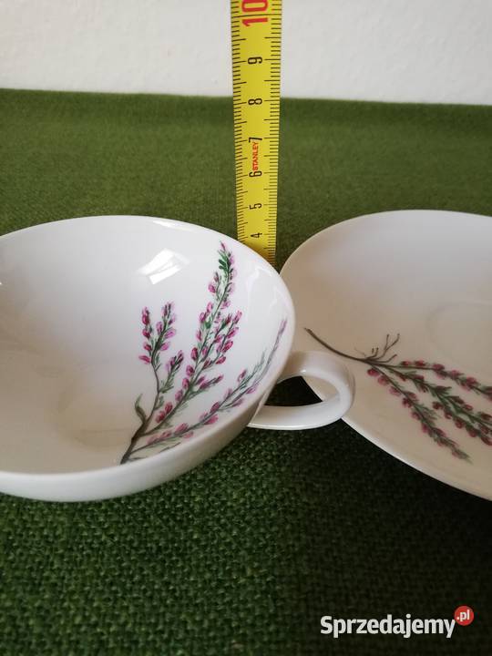 Filiżanka z podstawką porcelana Arzberg Gorlice