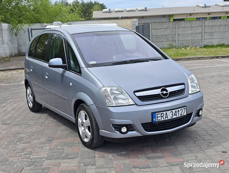 Opel Meriva 16 Benzyna 105 2009r Lift Klima Hak Rok produkcji 2009 Opel Łask