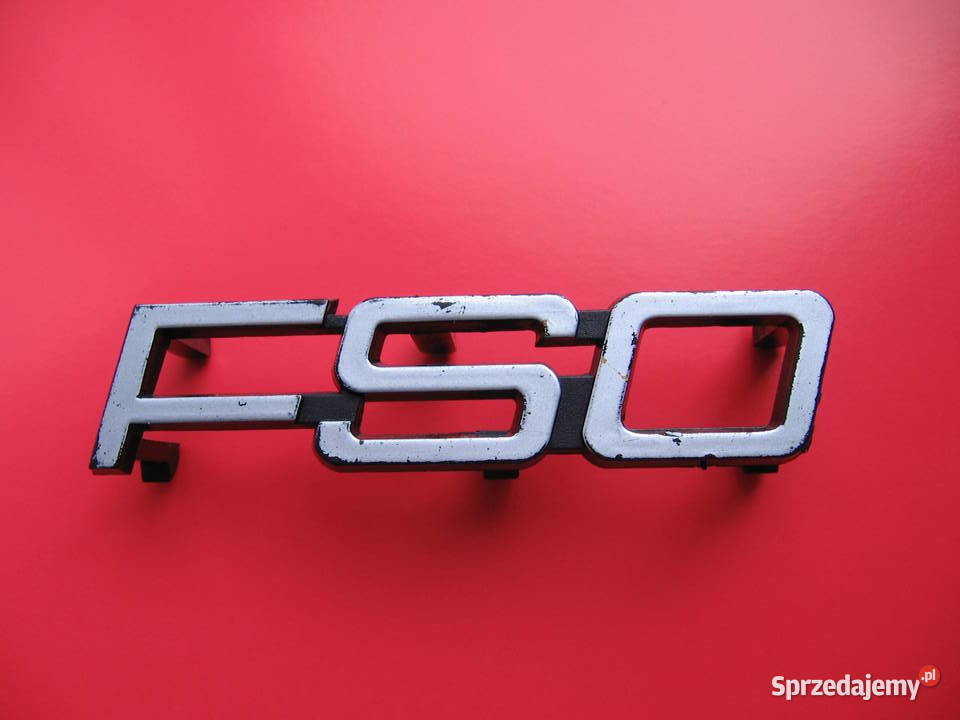 Polonez Borewicz Fiat 125p znaczek emblemat FSO Przemyśl