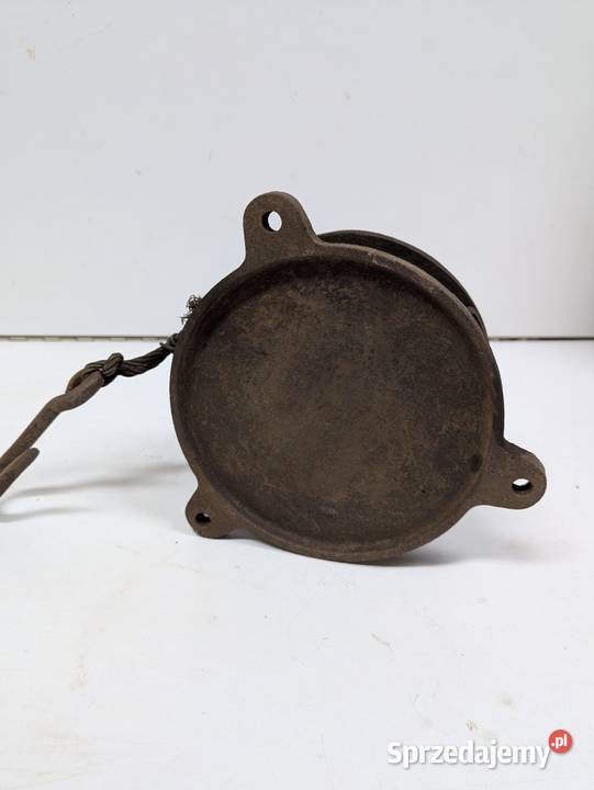 Wyciągarka linowa stara zabytkowa Kitson Licht małopolskie Krzeszowice