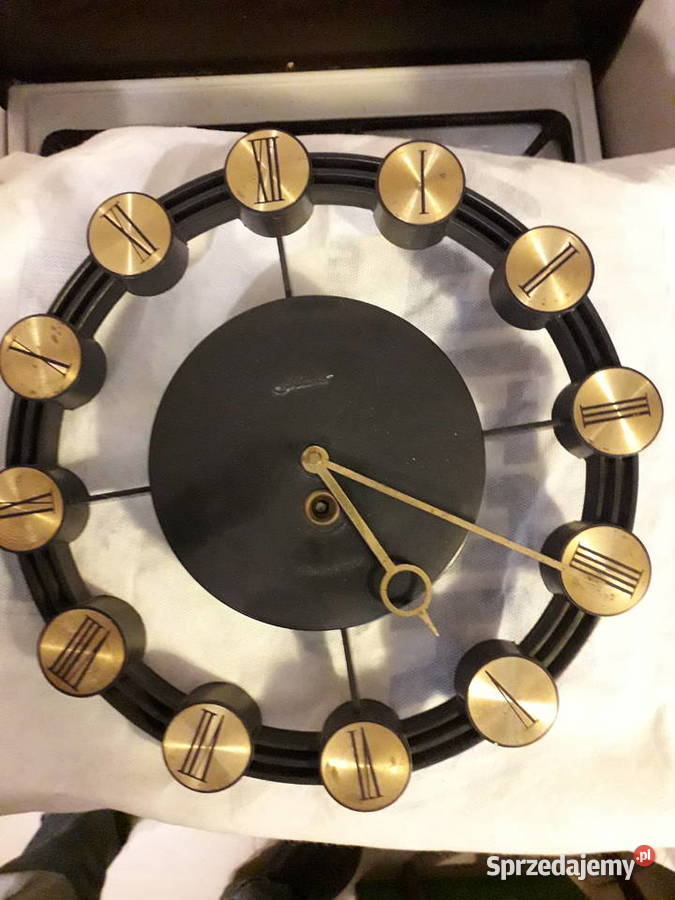 Zegar mechaniczny design mazowieckie