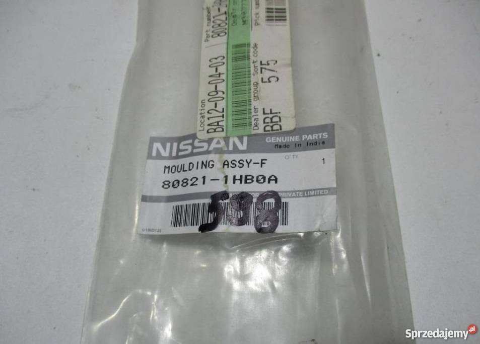 NISSAN MICRA K13 LISTWA DZRZWI ZEWNĘTRZNA Nowy Tomyśl
