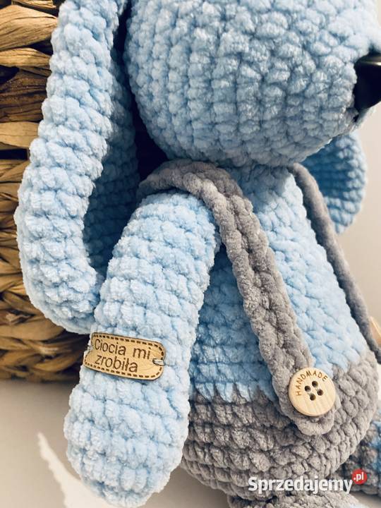 Miś ręcznie wykonany na szydełku HANDMADE Tarnów