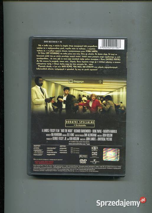 Ucieczka w noc Film DVD 1 płyta Szczecin