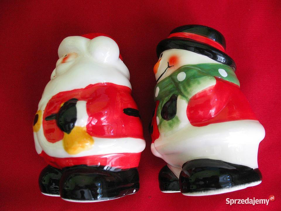 Sól i pieprz mikołaje 8 x 5 x 5 Solniczka i Siedlce