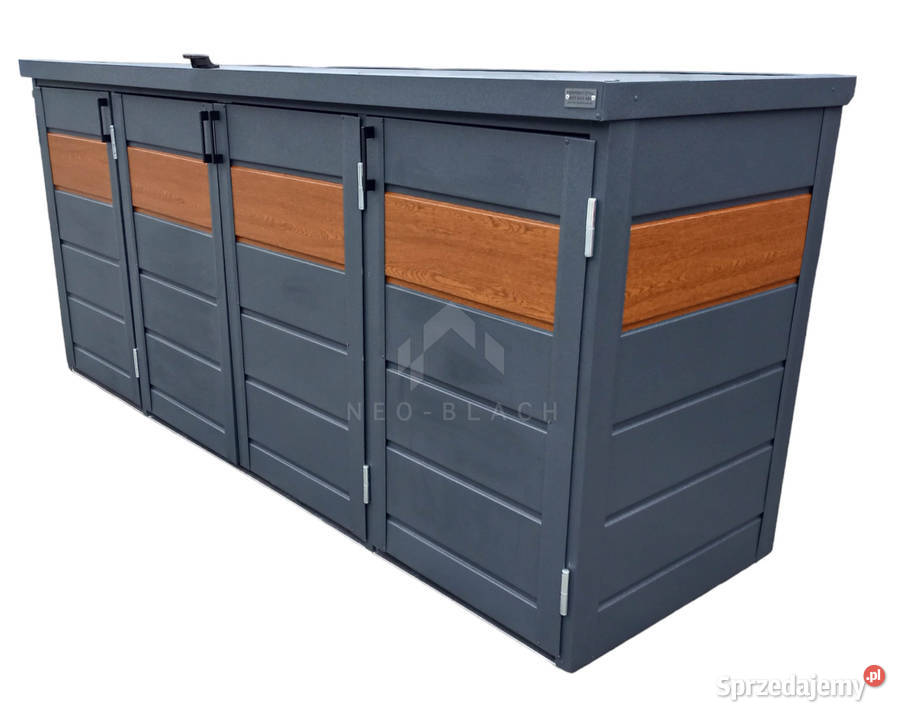 Zabudowa koszy na śmieci wiata śmietnikowa małopolskie sprzedam