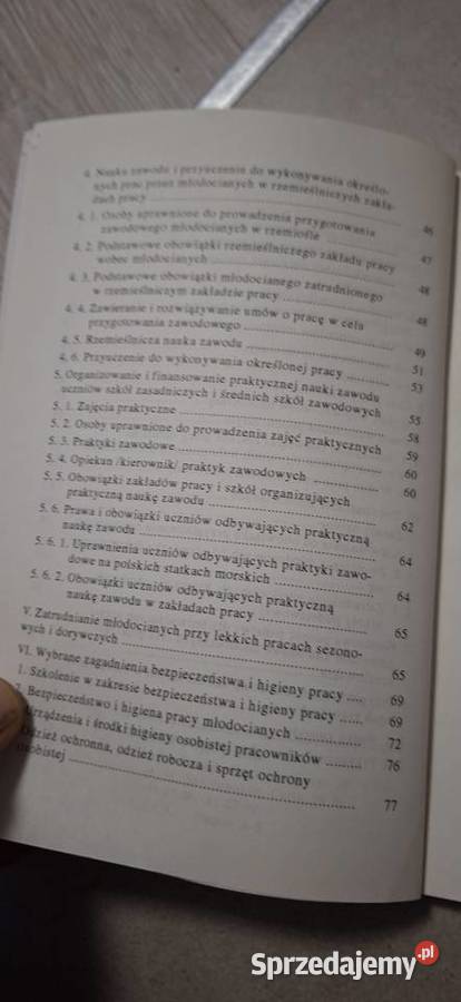 Pierwsze wydanie 1993 Ochrona pracy młodocianych wielkopolskie Łęczyca